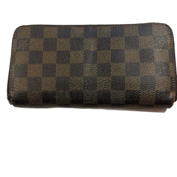 LOUIS VUITTON Authentic Vintage Damier Zippy Wallet WLT